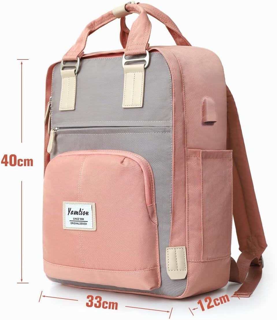 YAMTION Rucksack Damen,Schulrucksack Mädchen Teenager Rucksack Frauen Rucksack Schule,Tagesrucksack