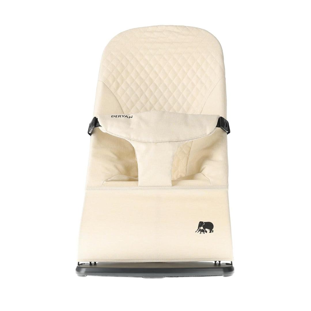 DERYAN Buddy Babywippe – Ergonomisch & Weich – Verstellbar & Klappbar – Reise-Wippe für Babys 0–9 kg