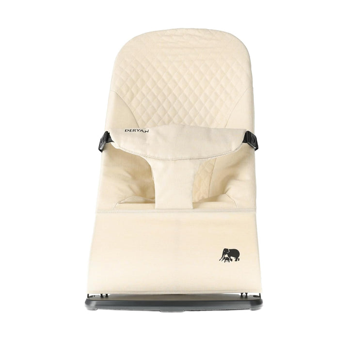 DERYAN Buddy Babywippe – Ergonomisch & Weich – Verstellbar & Klappbar – Reise-Wippe für Babys 0–9 kg