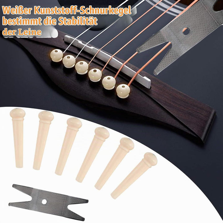 26Stk Gitarre Reparatur Werkzeug Set: HOMURY Gitarren Wartung Reinigung Set Pflegeset Komplettes Ink