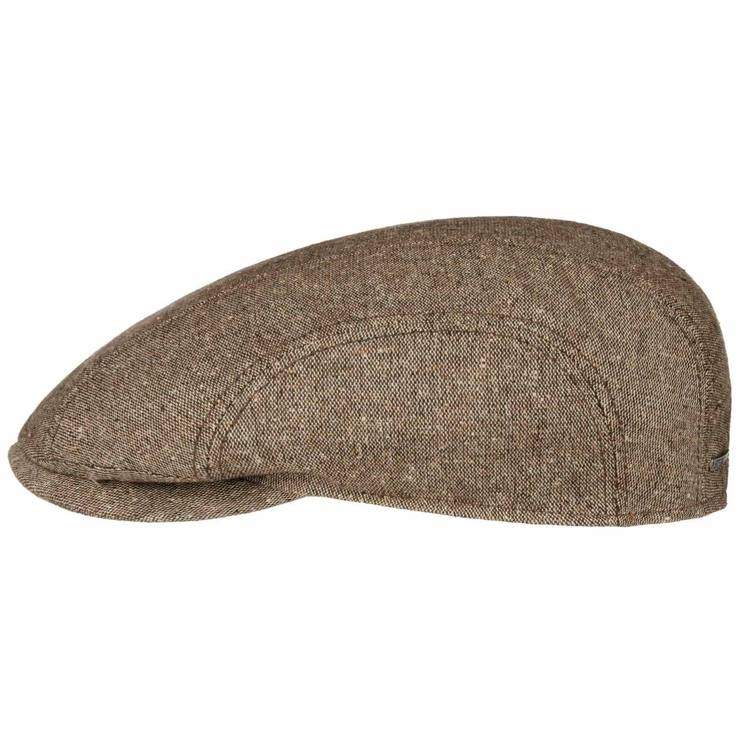 Stetson Donegal Colour Spots Flatcap - Zeitlose Schirmmütze - Klassische Form - Cap in Seiden-Wollmi