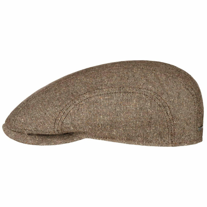 Stetson Donegal Colour Spots Flatcap - Zeitlose Schirmmütze - Klassische Form - Cap in Seiden-Wollmi
