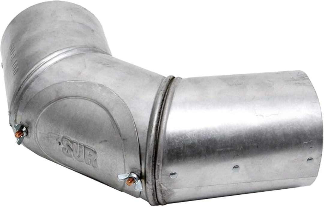 HARK Rauchrohrbogen Ø 100 mm 3-teilig - verstellbar
