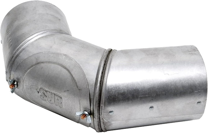 HARK Rauchrohrbogen Ø 100 mm 3-teilig - verstellbar