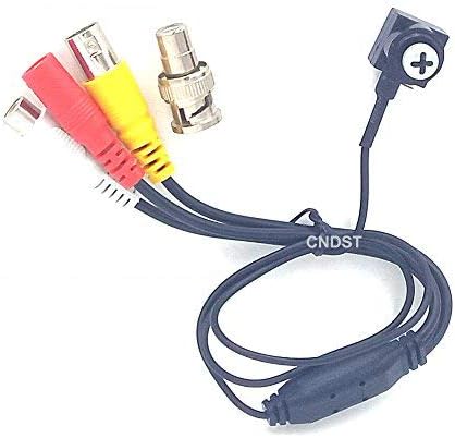 CNDST CCTV HD 1080P 2MP AHD Mini-Spion-Lochkamera für CCTV 1080P AHD-DVR-System, versteckte Mini-Kam