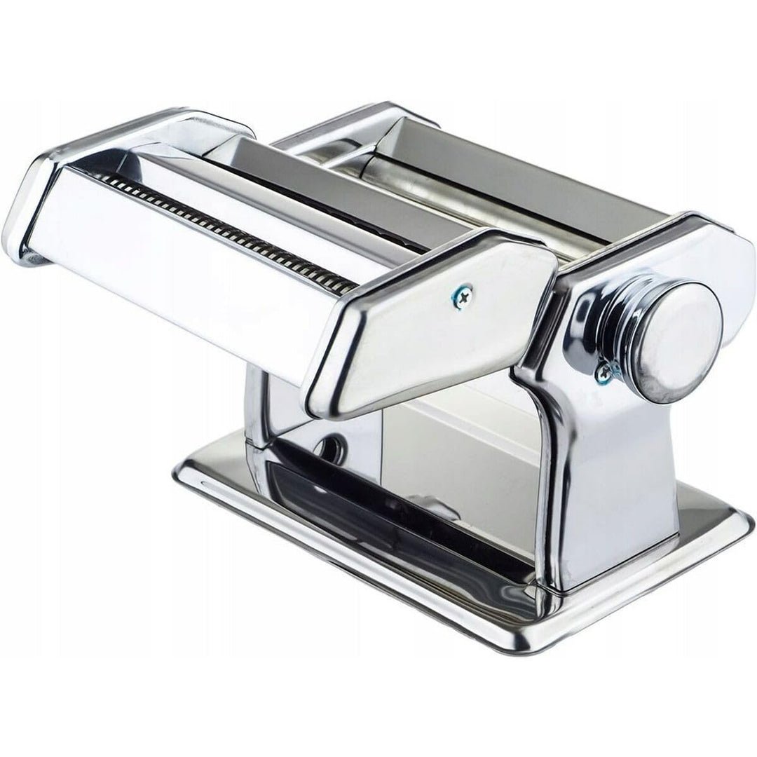Maestro MR-1679R Nudelmaschine, Manual Fresh Pasta Maker, Nudelschneider, Edelstahl, 8 Dickeneinstel