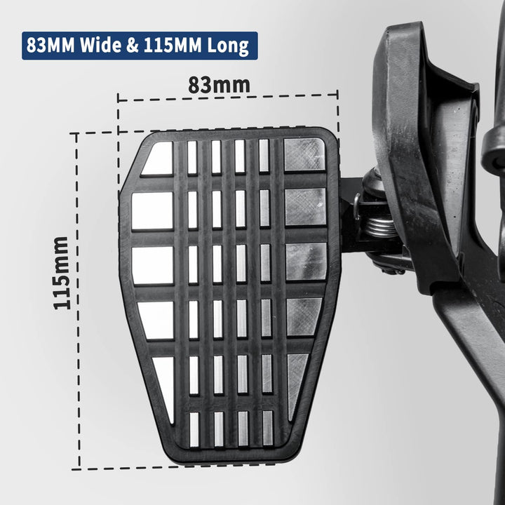 Motorrad CMX1100 CM1100 Breite Fussrasten Pedal 21-23, Aluminium Fussstütze Fussrastenverlängerung V
