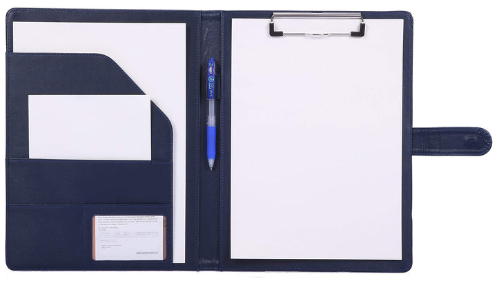 Klemmbrettmappe A4 Schreibmappe klemmbrett mappe mit Klemmbrett ordner a4 klemmbrett （Blau） Blue, Bl