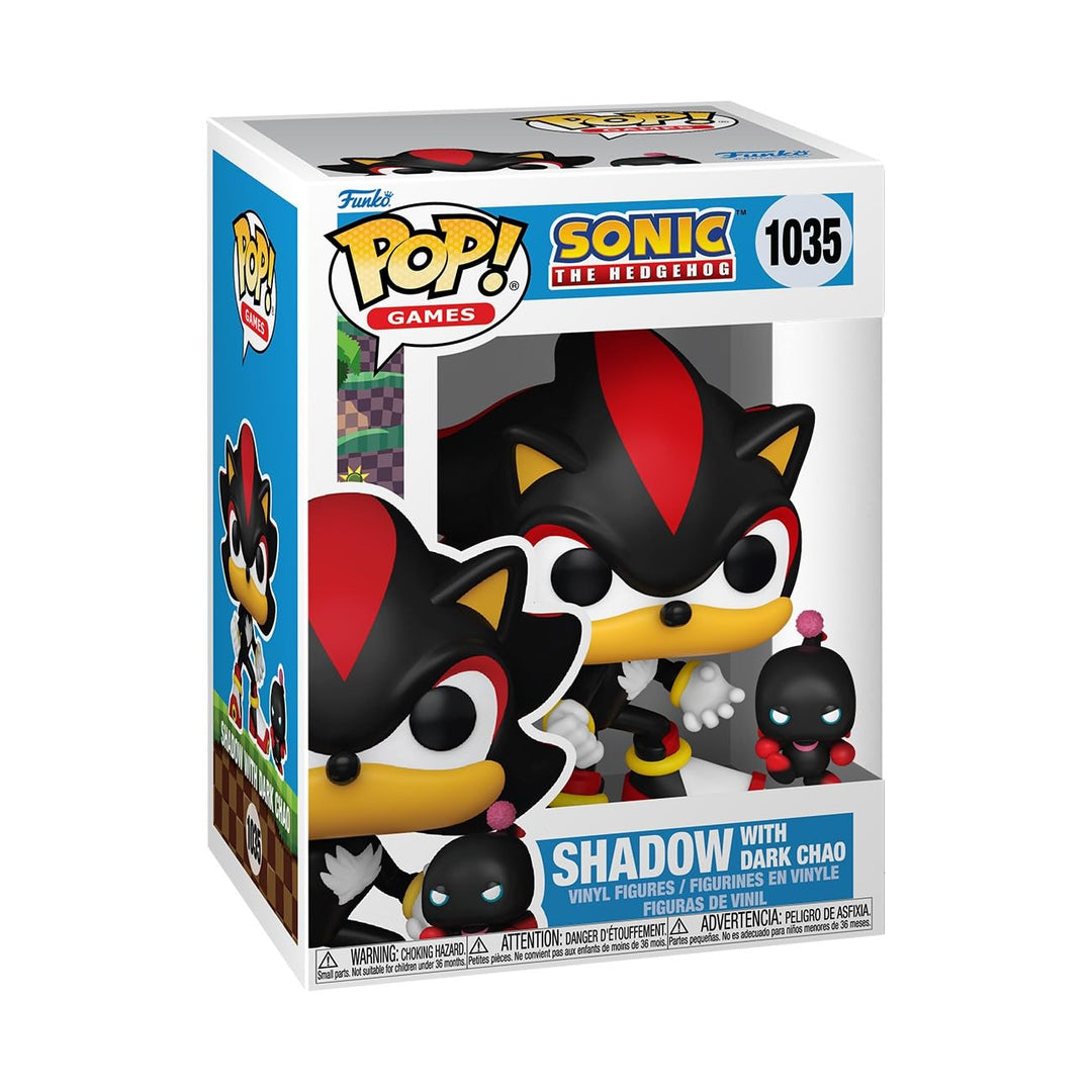Funko Pop! & Buddy: Sonic - Shadow The Hedgehog mit DChao - Sonic The Hedgehog - Vinyl-Sammelfigur -