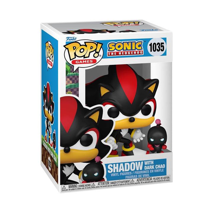 Funko Pop! & Buddy: Sonic - Shadow The Hedgehog mit DChao - Sonic The Hedgehog - Vinyl-Sammelfigur -