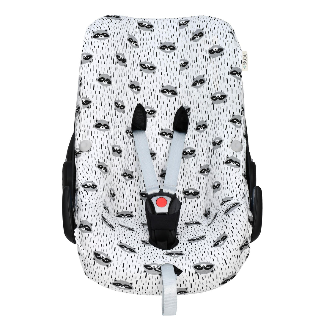 JYOKO KIDS Bezug für Autositz kompatibel mit Pebble Maxi Cosi Pebble Pro I-Size, aus Baumwolle (Racc