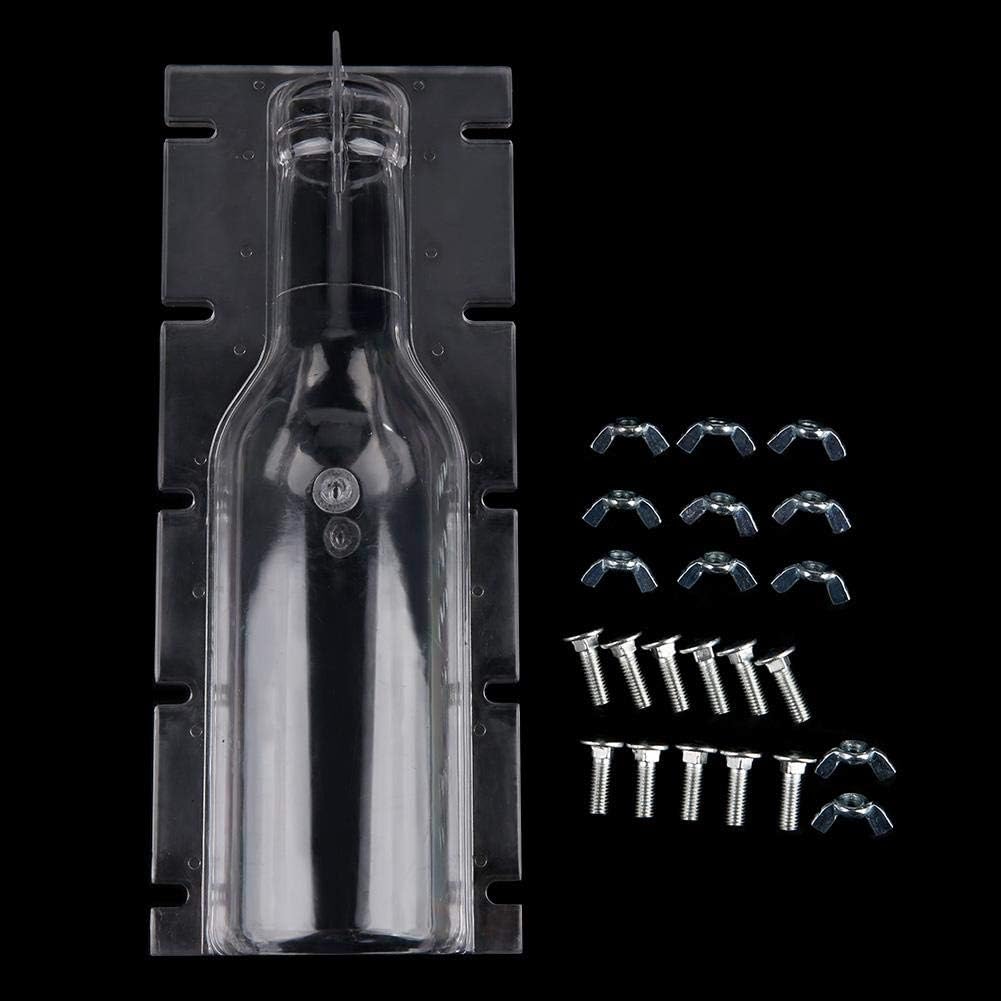 Jeffergrill Kerzenform Zum Giessen Flasche Kerzenschimmel Formzucker Silikonhalter Klare Kunststoff