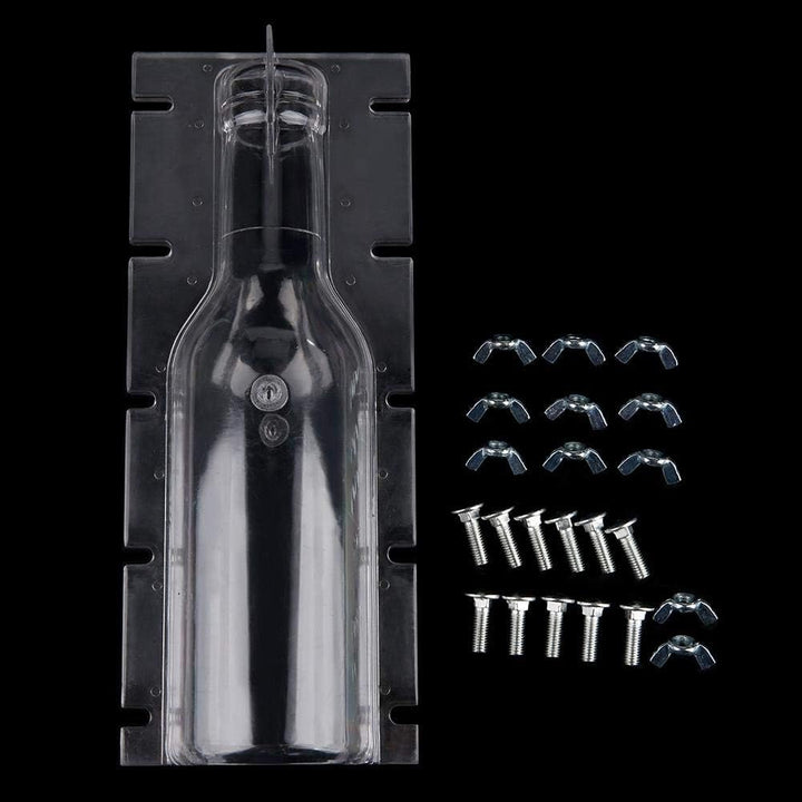 Jeffergrill Kerzenform Zum Giessen Flasche Kerzenschimmel Formzucker Silikonhalter Klare Kunststoff