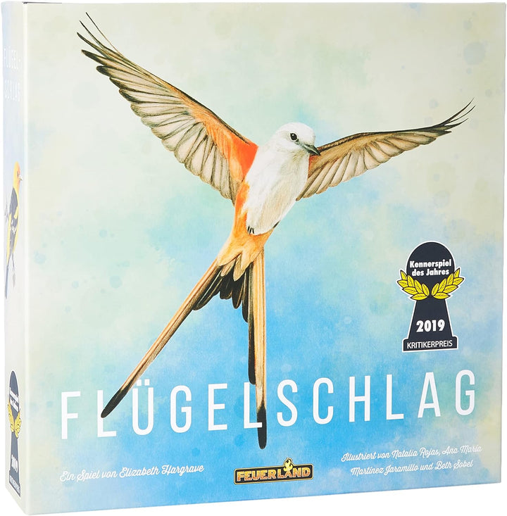 Feuerland Spiele 104-146-901 63558 FLÜGELSCHLAG Brettspiel Deutsche Edition - Kennerspiel des Jahres