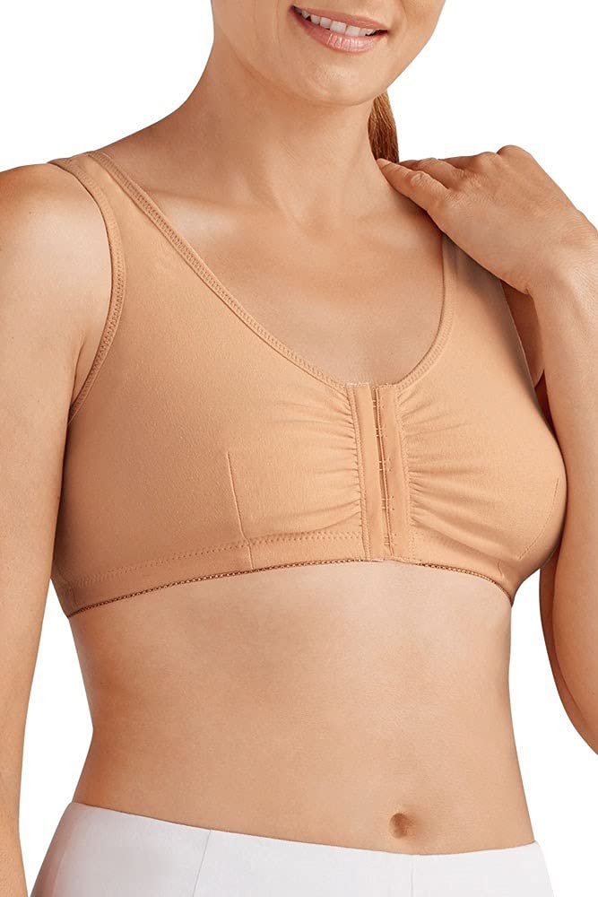 Amoena Damen Frances Front-Closure Leisure Bra BH A/B Nude XXL