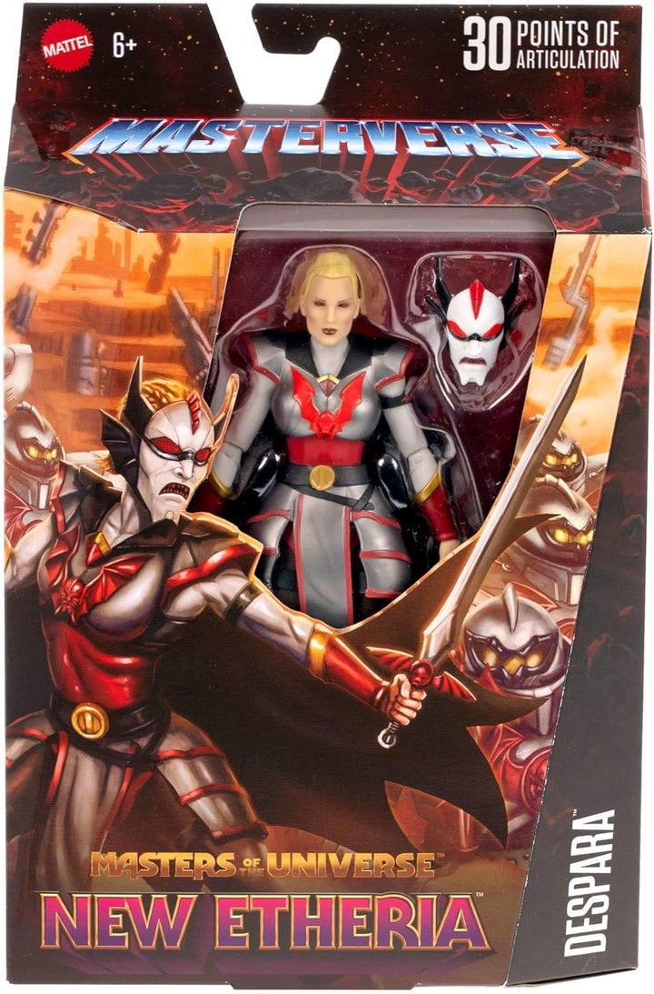 Masters of the Universe Masterverse Actionfigur, Deluxe-Sammelfigur mit 30 beweglichen Gelenken, aus