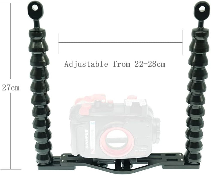 nitescuba Unterwasser Tray Kameraschiene Action-Kameras Fotostabilisator für gopro, RX100,PT-059 mit