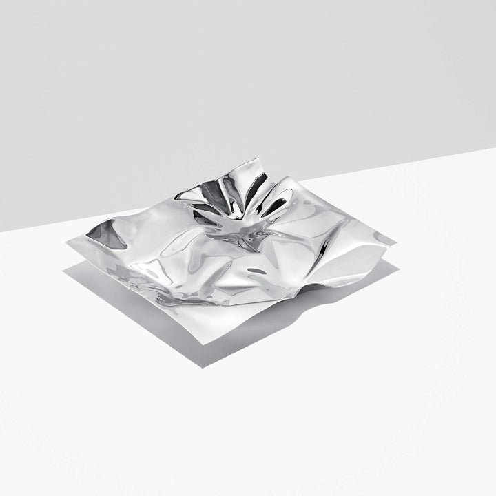 Georg Jensen GJ 083479 Panton Dish mittel, Edelstahl, Stainless Steel, 39 x 31,5 x 7,3 cm 39 x 31.5