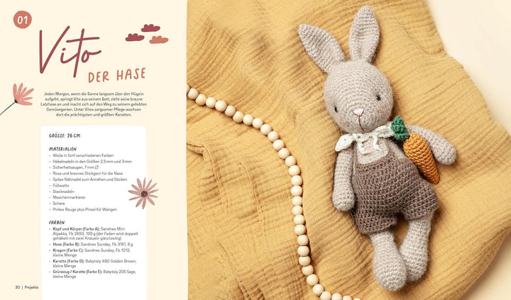 Lulu loves the moon – das Häkelbuch: Löwe, Reh, Igel und noch mehr traumhaft süsse Amigurumis im Vin