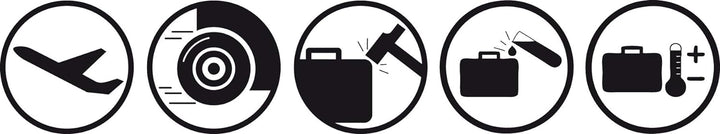 GT Werkzeugkoffer Rock Turtle PTS (ohne Inhalt, Koffer mit Rollen + Teleskopgriff, Werkzeugtrolley i