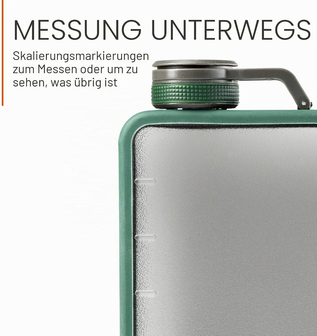 GSI Outdoors Boulder Flask Thermosflasche, Unisex, für Erwachsene 16 Fluid Ounces Bergblick, 16 Flui