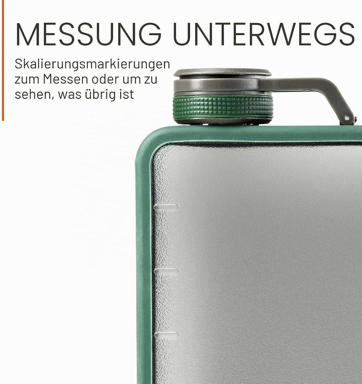 GSI Outdoors Boulder Flask Thermosflasche, Unisex, für Erwachsene 16 Fluid Ounces Bergblick, 16 Flui
