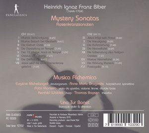 Biber: Rosenkranzsonaten - Mystery Sonatas, Audio-CD