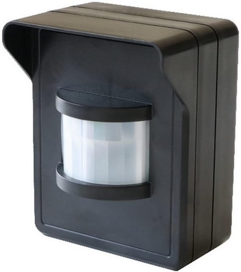 PD-548 DIW-FUNK Set Bewegungsmelder IP44 mit Funk-Einbau Empfänger 230V Funkschalter + Funk-Wandsend