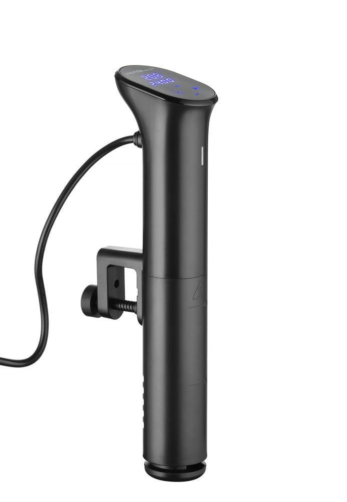 HENDI iVide Sous-Vide-Stick 2.0, Sous Vide Stab, 12L Wasser pro Minute, Temperatur 5°C-90°C, WiFi St