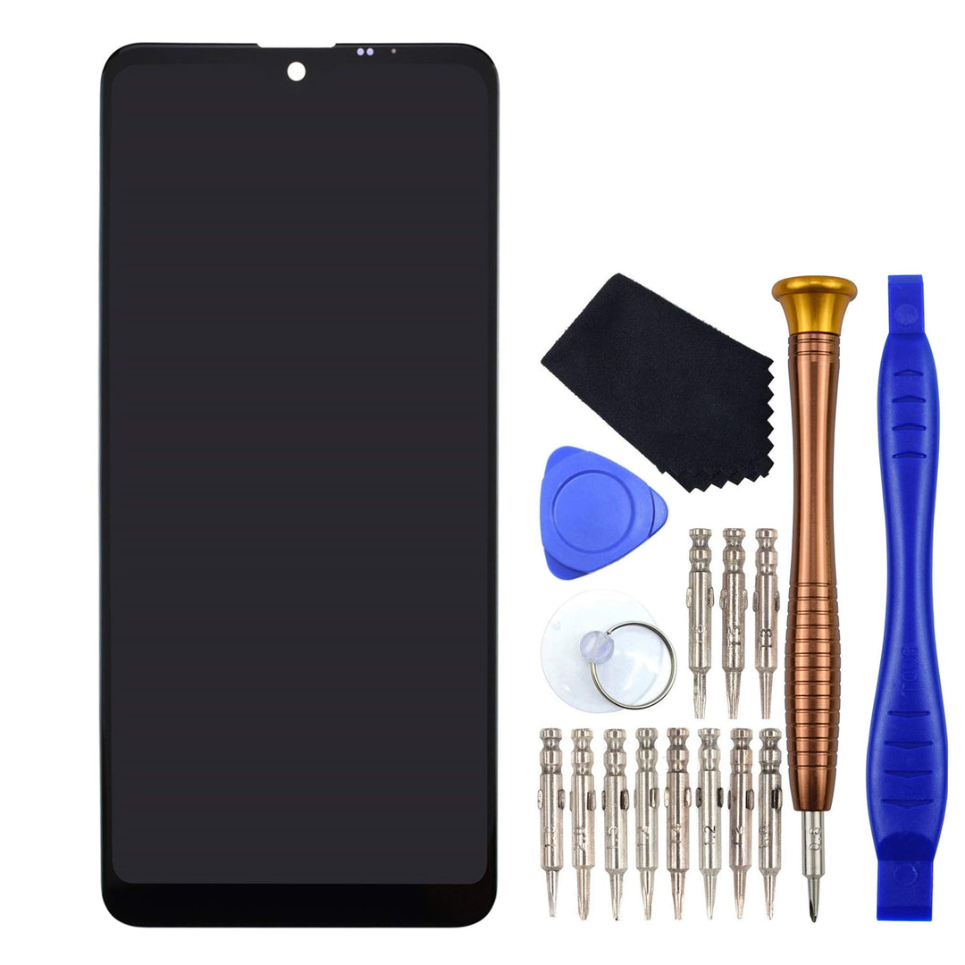 VEKIR Schwarz LMX540HM Display Digitizer LCD-Bildschirm Ersatz für LG K50S LMX540HM LM-X540BMW LMX54