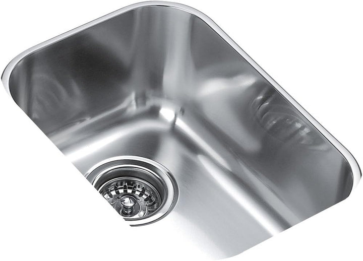 FREGADERO BE - 28.40 Fregadero BE inox cubeta, 180mm, Mueble 45