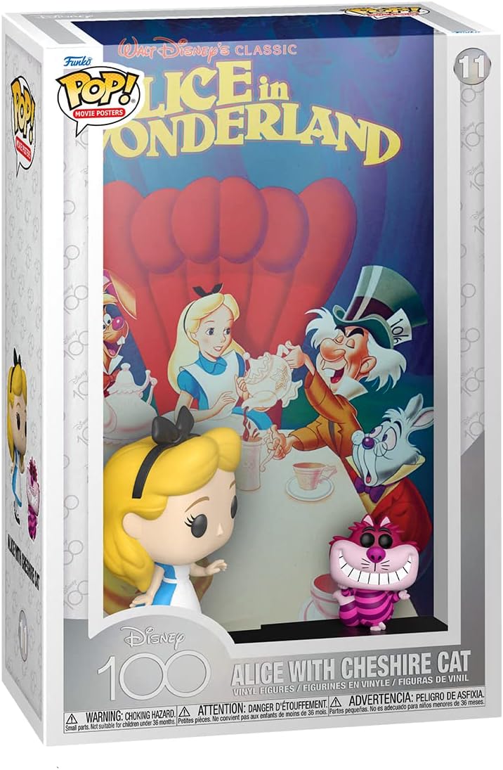 Funko Pop! Movie Poster: Disney - Alice in Wonderland - Vinyl-Sammelfigur - Geschenkidee - Offiziell