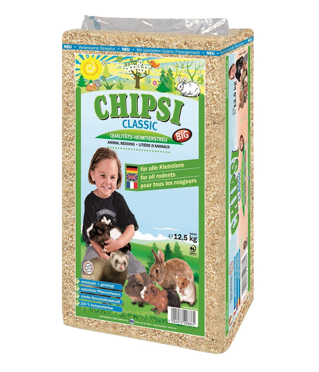 Rettenmaier 29770 Einstreu Chipsi Big, 350 Liter