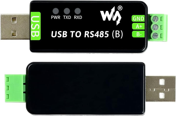 Waveshare Industrial USB to RS485 Converter with original CH343G and SP485EEN 300bps ~ 3Mbps Baudrat