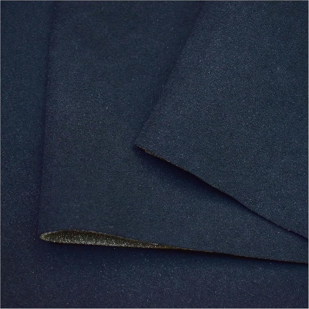 Autohimmelstoff Himmelstoff Dachhimmel Velour Himmel mit Schaum (Schwarz, 1,70m x 2m) | Grundpreis p