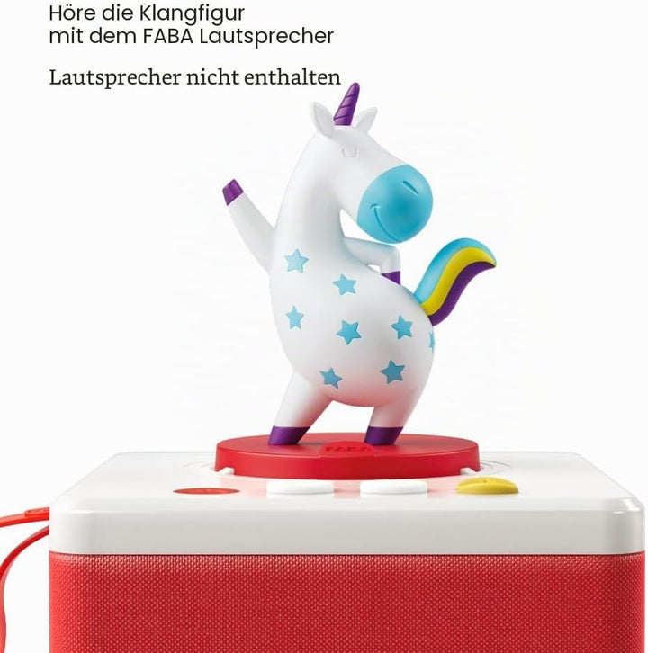 FABA Klangfigur Baby Party – Lieder – Spielzeug, pädagogische Inhalte, italienische Version, Kinder