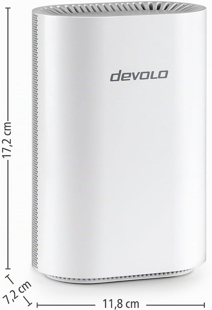 devolo WiFi 7 Mesh BE6500 2-Pack, Highspeed Mesh-WLAN-System, WLAN-Verstärker, bis zu 6.500 Mbit/s,