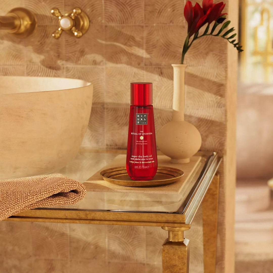 RITUALS The Ritual of Ayurveda Super Trockenöl - Schnell einziehend, nicht fettend – Indische Rose &