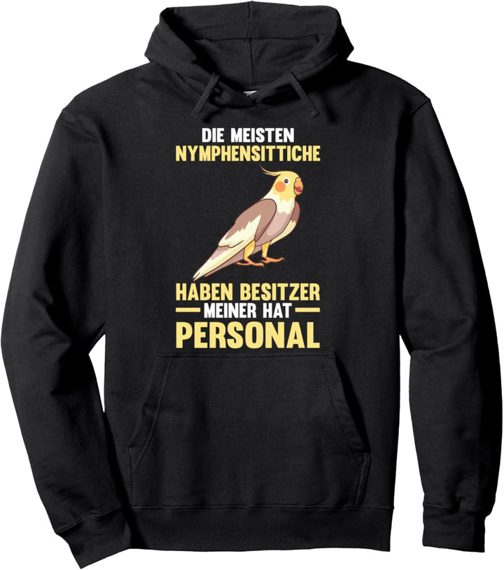 Vogel Besitzer Nymphensittich Pullover Hoodie