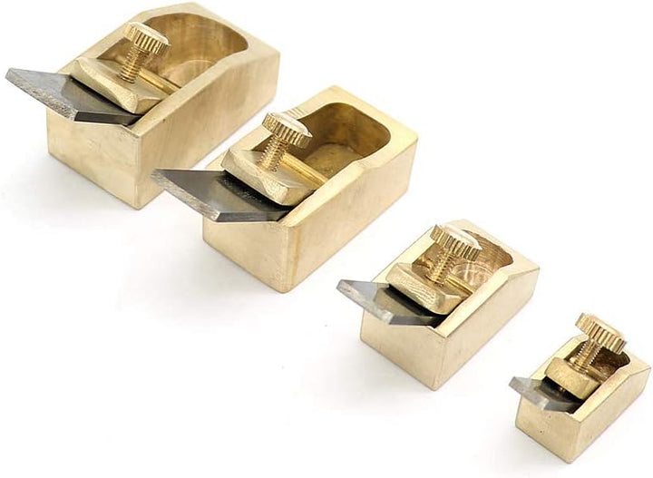 Geigenbauwerkzeug, Flachhobel, Handhobel, Holzbearbeitungshobel für Violinenhobel (1 Set/4 Stück)