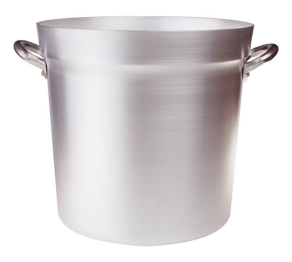 Pentole Agnelli FAMA85BS36 Aluminium-Tomatentopf mit 2 Griffen, Nordtyp, Durchmesser 36 cm, 36,5 Lit