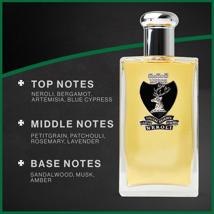 Castle Forbes Eau de Parfum Natural Spray Forbes Neroli, 1er Pack(1 x 500 g)