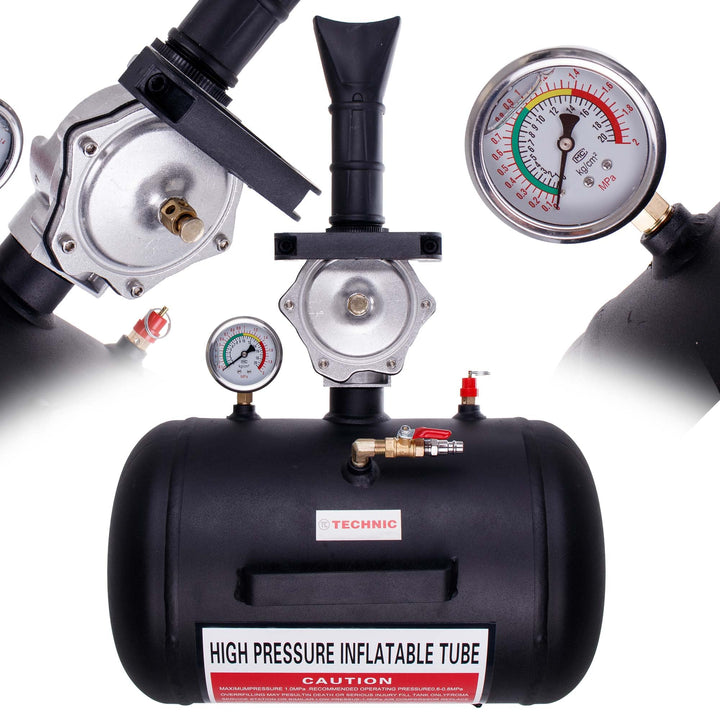 TC TECHNIC Inflator, Reifen, professioneller Reifenfüller, Schnelles Entlüften, Booster 20l, Reifens