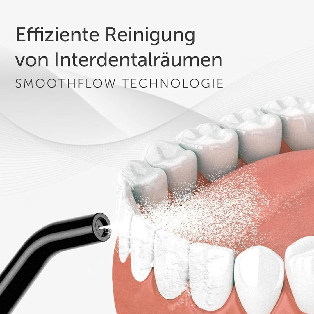 Wondersmile Munddusche PRO - Testsieger 2024-100 Tage risikofrei testen - SmoothFlow-Technologie für
