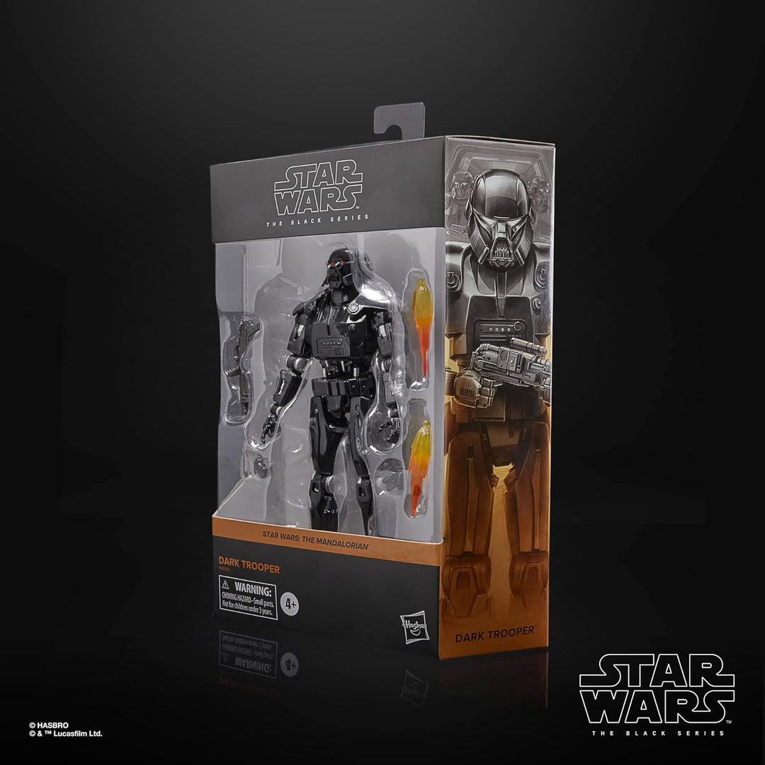 Star Wars The Black Series Dark Trooper 15 cm grosse Action-Figur The Mandalorian, für Kinder ab 4 J
