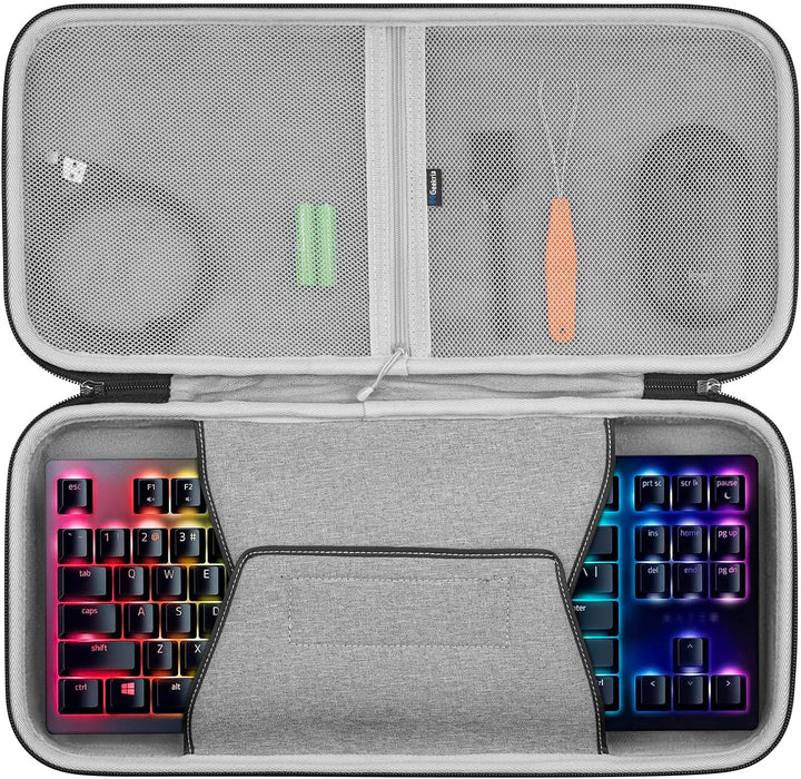 Geekria Tenkeyless TKL-Tastaturhülle,mit Handballenauflage-Stütztasche für kompakte mechanische Gami