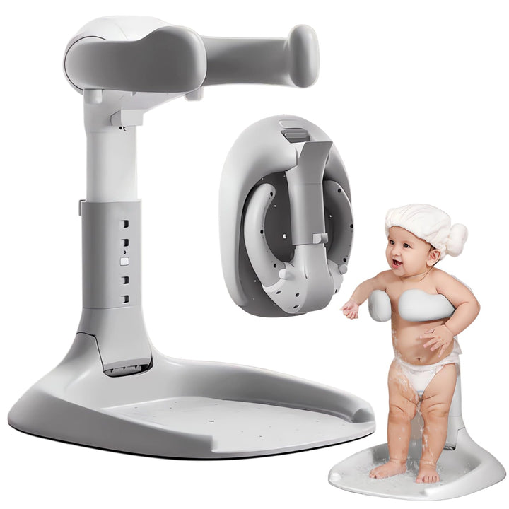 Baby Dusche Ständer – Einstellbarer Baby Shower Stand Support mit AntiRutsch-Basis,Einstellbarer Dus