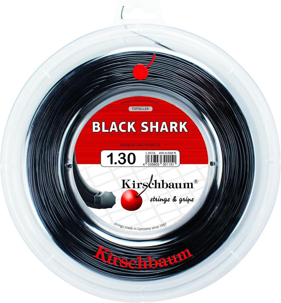 Kirschbaum Saitenrolle Spiky Shark, Gelb, 200m, 0105000214400016