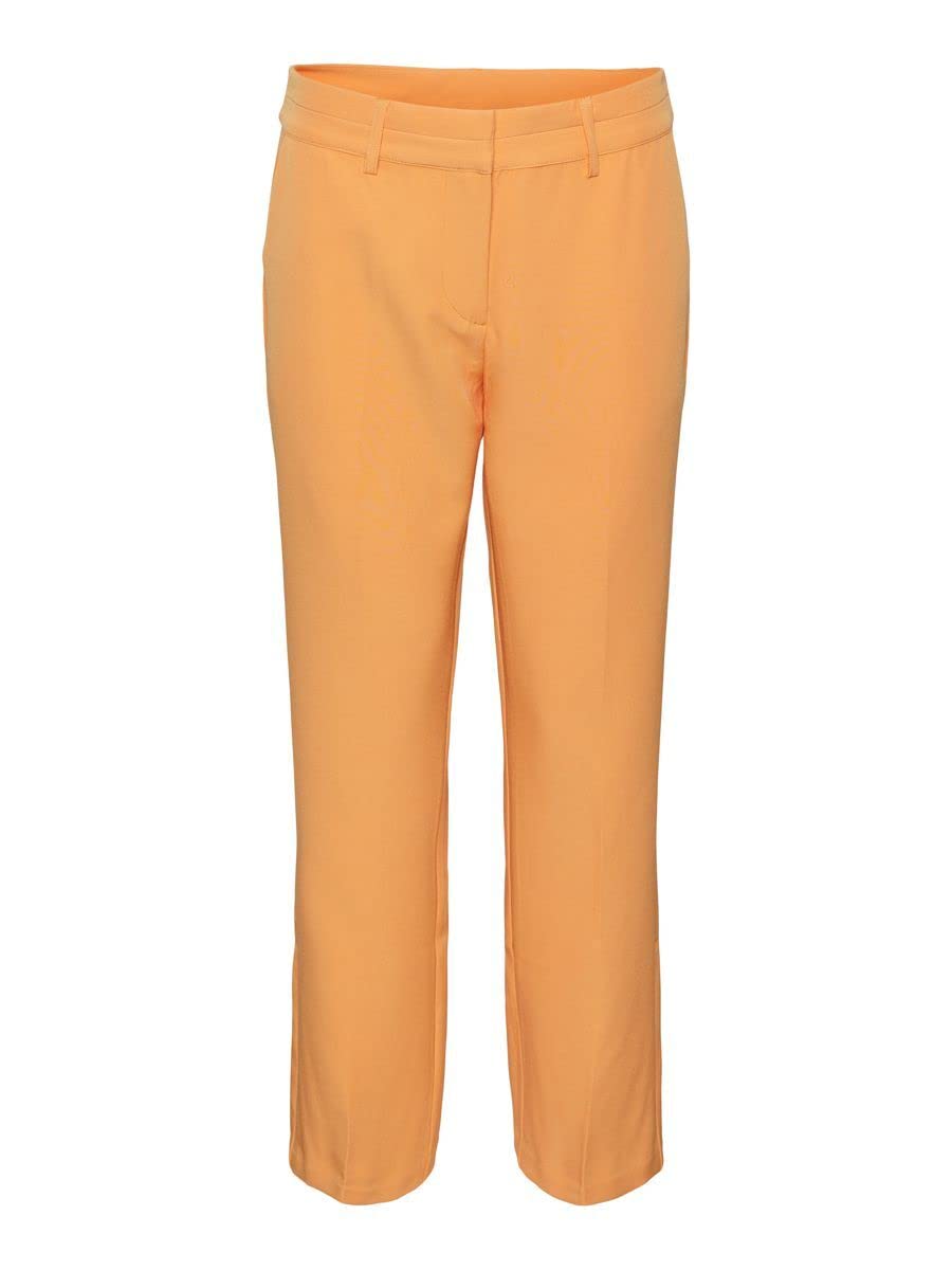Y.A.S Damen Yasbluris Mw Flared Pant Noos Anzughose, Mock Orange