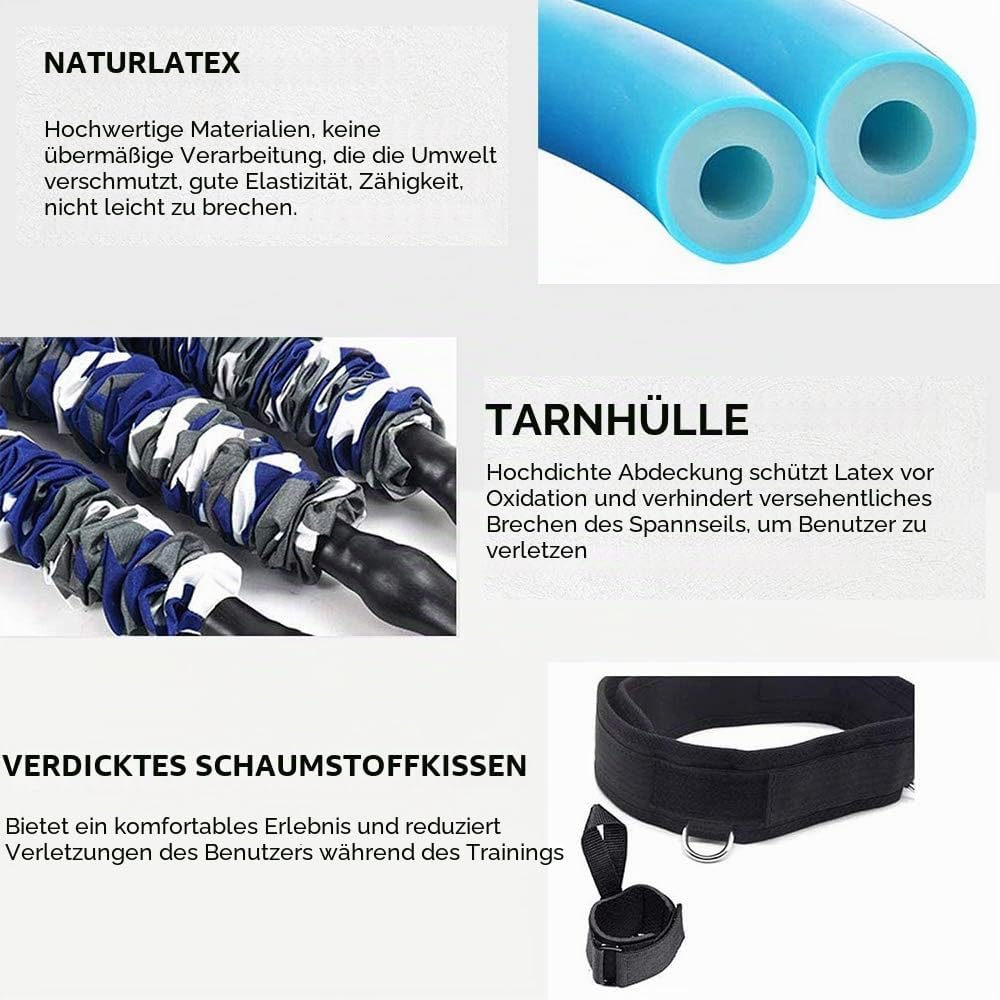 Sfeexun Boxen Expander Resistance Bands Set: Boxing Gummibänder Expander Fitness Band Gummibänder Fi